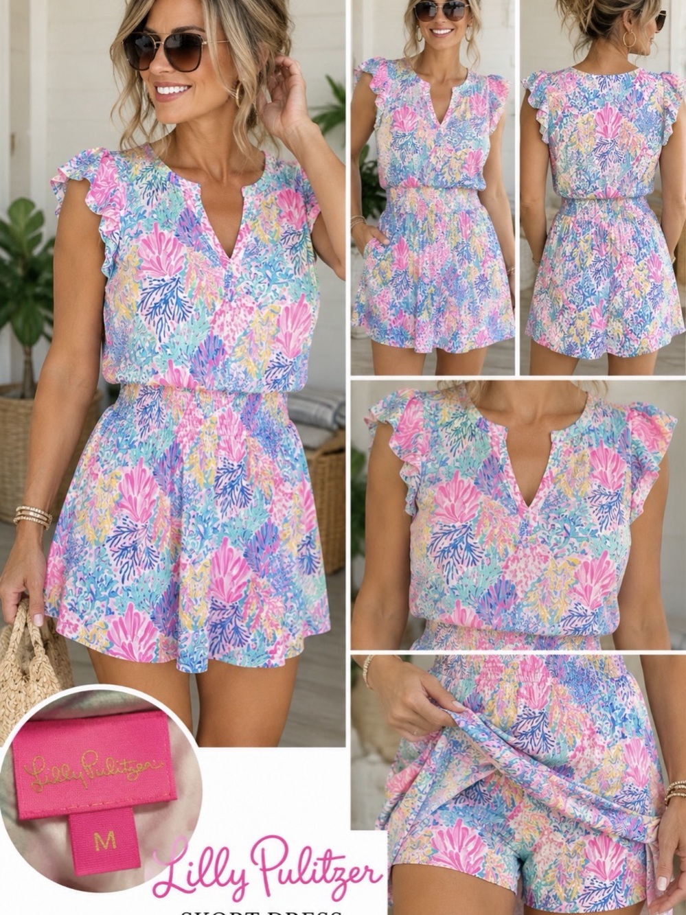 Lilly Pulitzer Skort Dress/Romper – Size M